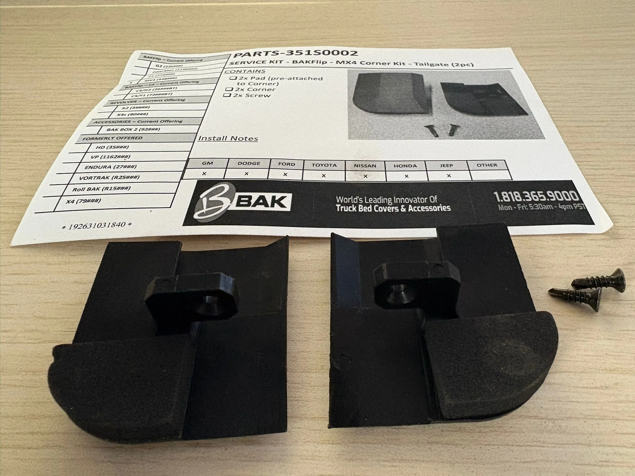 BAKFlip Parts and Accessories