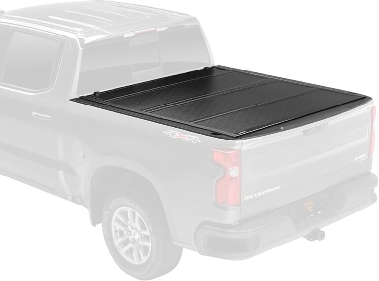 BAKFlip G2 tonneau cover Toyota Tacoma pickup truck bed installed black aluminum