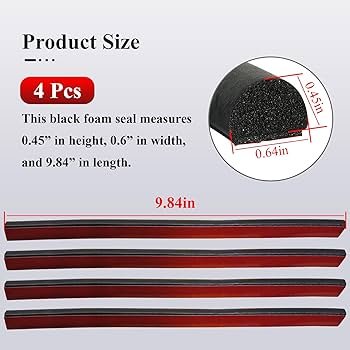 BAKFlip G2 tonneau cover rubber seal kit replacement