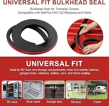 BAKFlip MX4 EPDM rubber seal kit weatherproof tonneau cover replacement parts