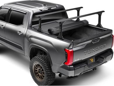 BAKFlip MX4 Ford Maverick tonneau cover installed black aluminum