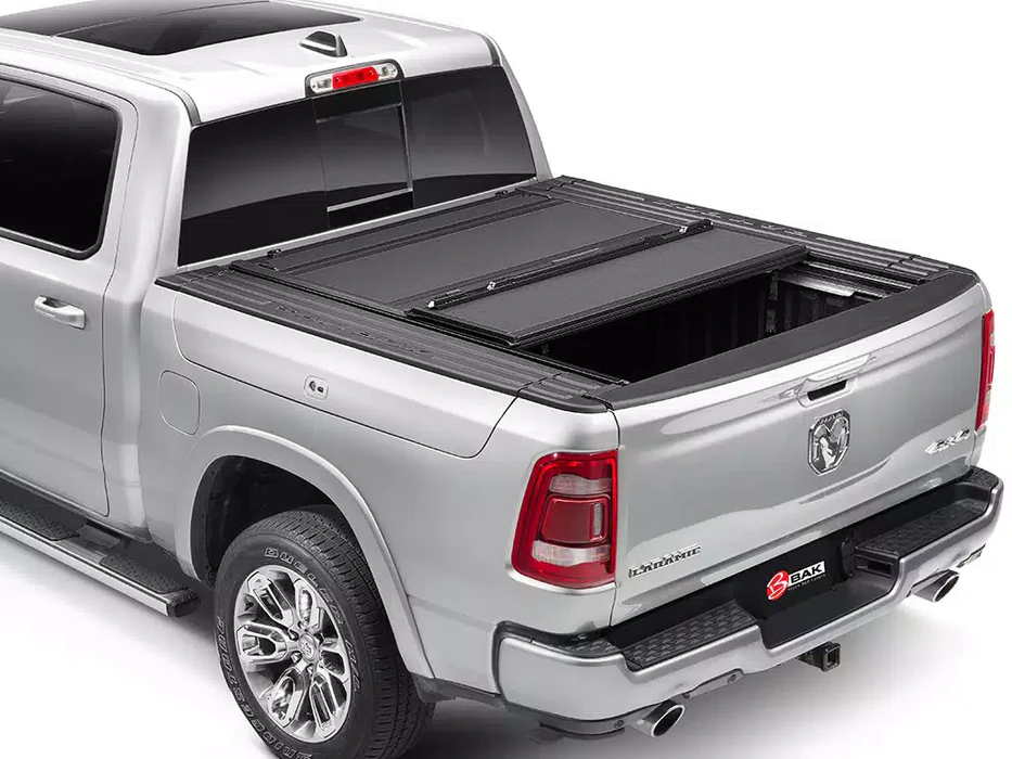 BAKFlip MX4 tonneau cover installed on Ram 1500 truck bed