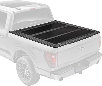 BAKFlip MX4 aluminum folding tonneau cover installed on Ford F-150