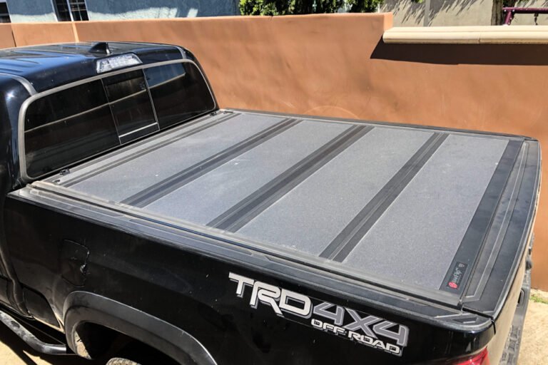 BAKFlip MX4 tonneau cover Toyota Tacoma installation truck bed setup