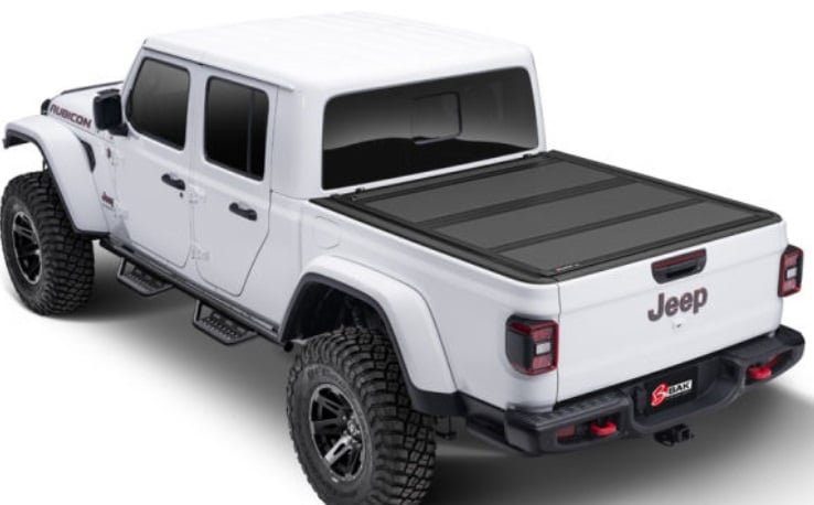 BAKFlip MX4 tonneau cover on Jeep Gladiator truck bed