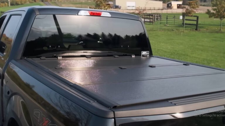 BAKFlip MX4 tonneau cover vs Lomax hard folding pickup truck bed covers side by side comparison
