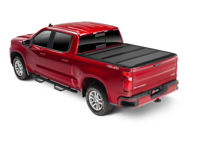 BAKFlip MX4 vs Extang Solid Fold tonneau covers pickup truck bed comparison