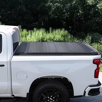 BAKFlip RollBAK retractable tonneau cover fully retracted Ford F-150