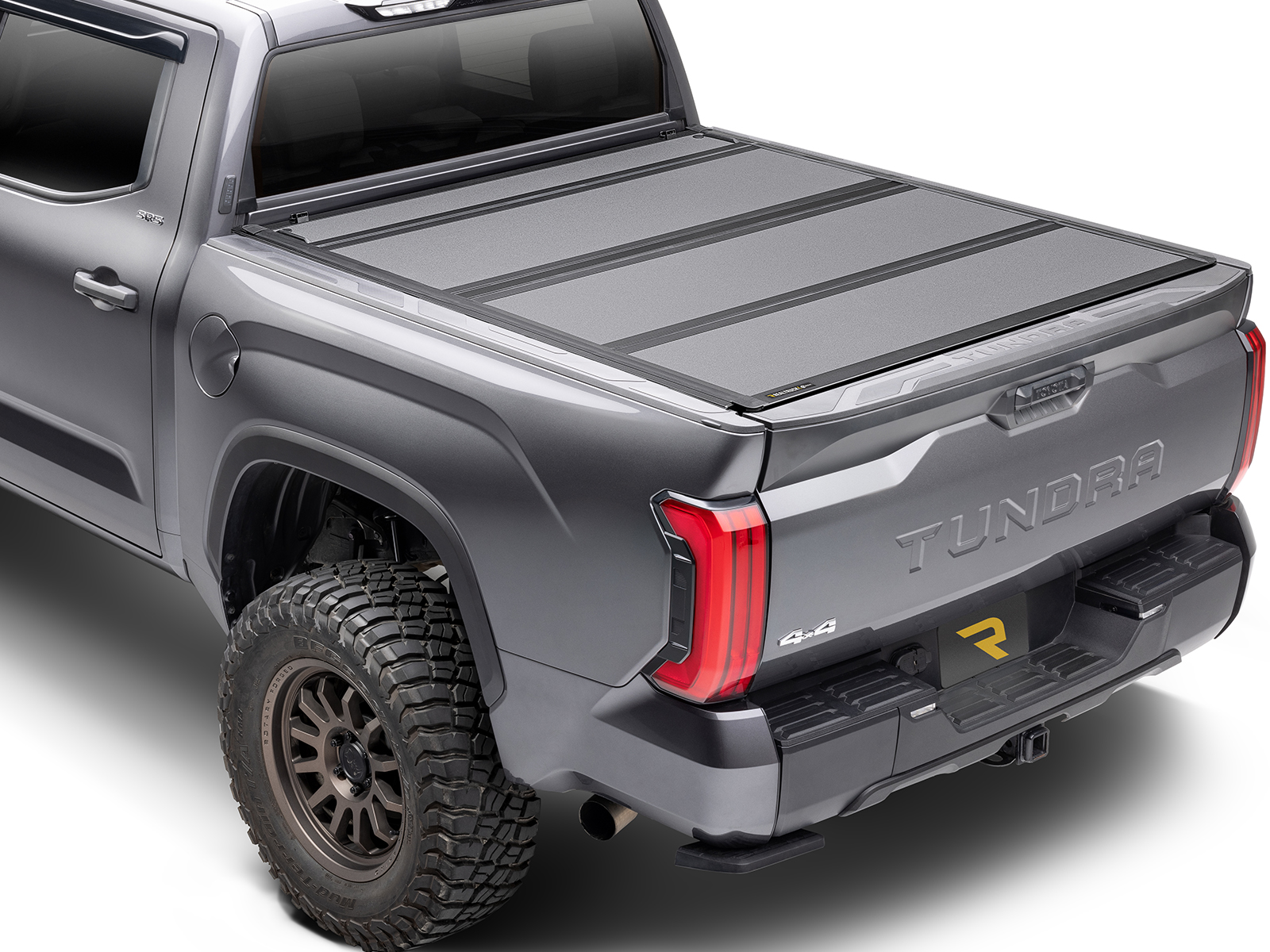 BAKFlip MX4 hard folding tonneau cover installed on a truck bed